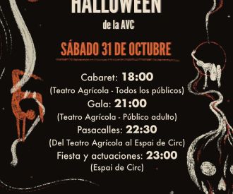 Cabarets de Circo y Fiesta de la AVC - Halloween