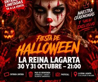 Halloween La Reina Lagarta