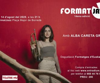 Formatjazz amb Alba Careta Grup i Degustació de Formatges d'Heuskal Erria
