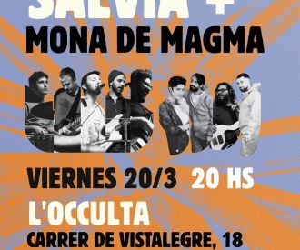 Salvia + Mona de Magma