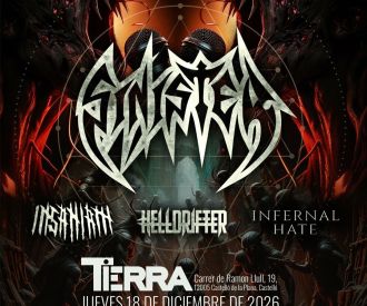 Sinister + Insaniam + Helldrifter + Infernal Hate