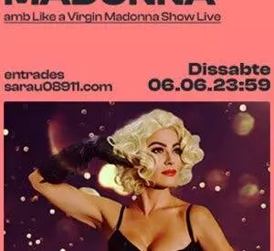 Tribut a Madonna amb Like a Virgin - Sarau08911