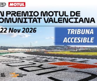 2026 TRIBUNA ACCESIBLE GRAN PREMIO C. VALENCIANA