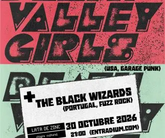 Death Valley Girls +The Black Wizards