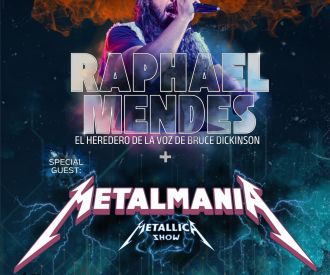Raphael Mendes y Maiden Free y Metalmania (Metallica)