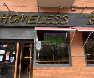 Homeless bar