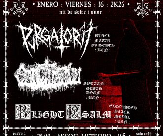 'Demonodrome' invoca: 'Pvrgatorii' + 'Sanctuarium' + 'Blight Psalm'