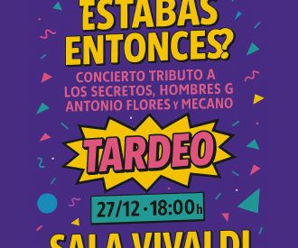 Tributo a Hombres G, Mecano, Antonio Flores