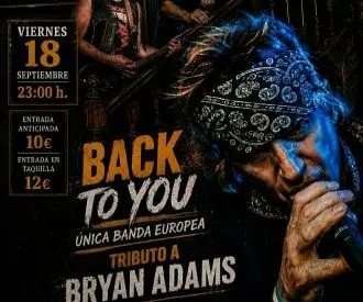 Back To You - Bryan Adams Tribute Night Live