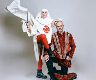 El tenoriu con Sílvia Abril