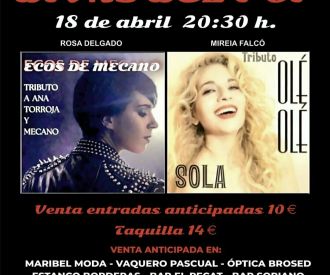 Tributo divas del pop Mecano y Olé Olé