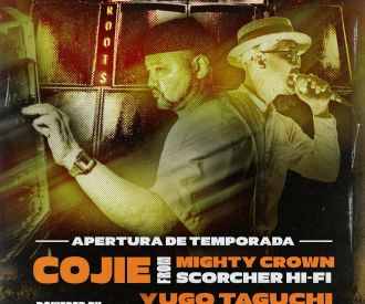 Dub Center Madrid COJIE  - Yugo Taguchi, Ganjah Samurai, Roots Rockers Sound System