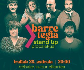 Barretegia - Iker Iribarren, Joana Arakistain, Lander Varona, Manex Astigarraga, Esti Curiel eta Xabier Arraztoa