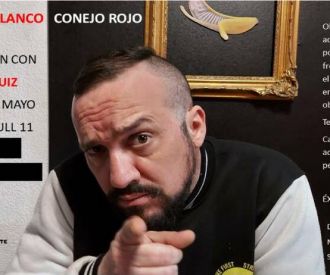 Conejo blanco conejo rojo