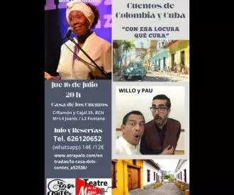 Cuentos de Colombia y de Cuba con esa Locura que Cura