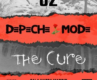 The Cure, U2 & Depeche Mode by Neon Collective