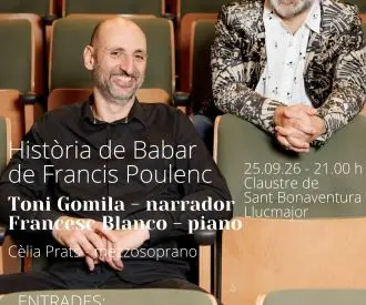 Història de Babar amb Toni Gomila a Llucmajor