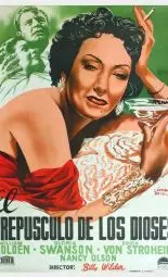 Cartel de la película El crepúsculo de los dioses