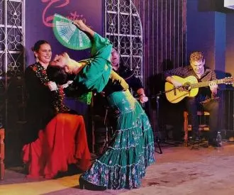 Espectáculo Flamenco Local en El Cortijo