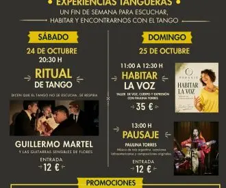 La Itinerante, Experiencias Tangueras