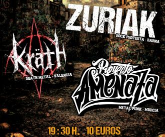 Kräth + Proyecto Amenaza + Zuriak