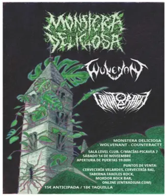 Counteractt + Monstera Deliciosa + Wolvenant