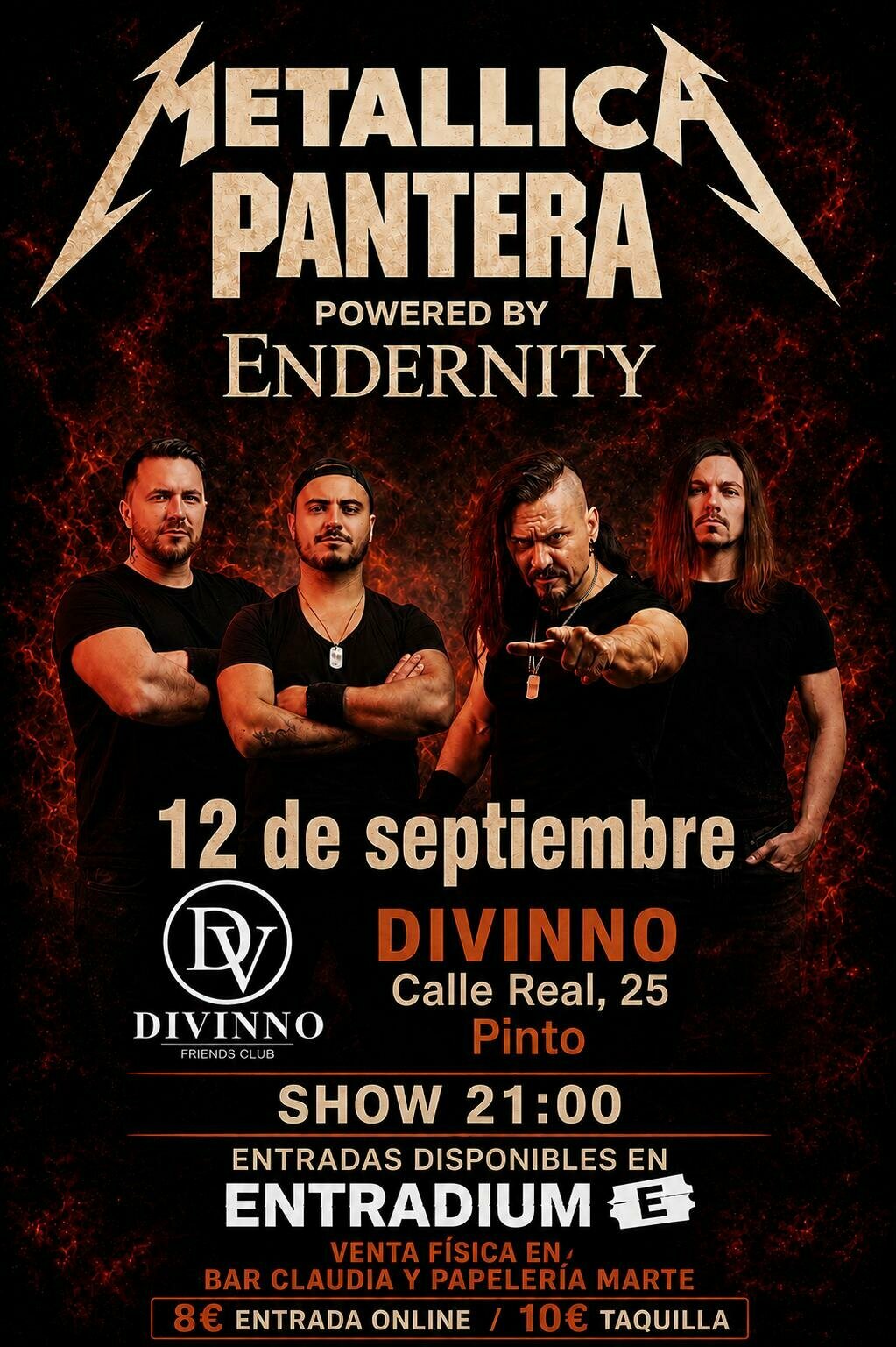 Metallica y Pantera homenaje de Endernity