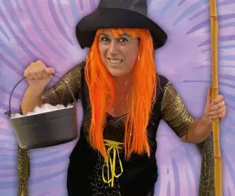 Hallowen-room on the Broom