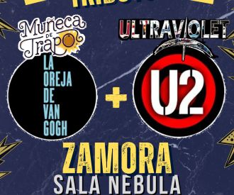 Tributo a U2 + tributo a La Oreja de Van Gogh