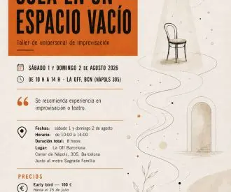 Una Persona Sola en un Espacio Vacío