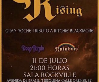 Blackmore’s Rising - Tributo a Deep Purple y Rainbow en Madrid