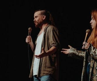 Simó Martí y Sara Navarro. Cámara de Gags. Humor Negro.