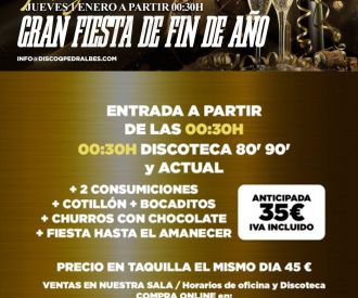 Gran fiesta fin de año - Disco Q Pedralbes