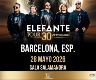 Elefante Tour 30 aniversario Barcelona