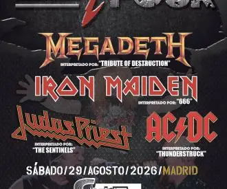 Metal Four - Iron Maiden, Megadeth, Judas Priest & ac/dc
