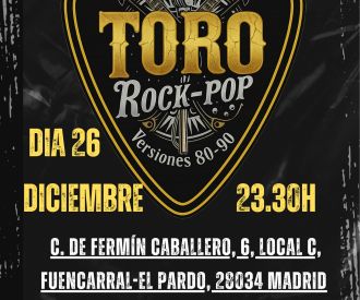 Toro tributo rock-pop
