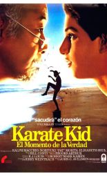 Cartel de la película Karate kid (1984)