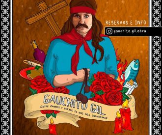 Gauchito Gil con Candela Casalla