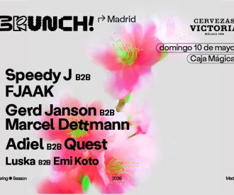 Brunch Electronik Madrid 10.05 - Speedy J B2B FJAAK