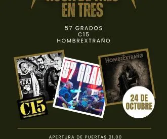 57 grados + C15 + HombrExtrañø