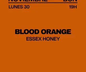 Blood Orange, Essex Honey · Aude: Listening Sessions