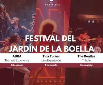 Conciertos tributo - Abba, Tina Turner y The Beatles