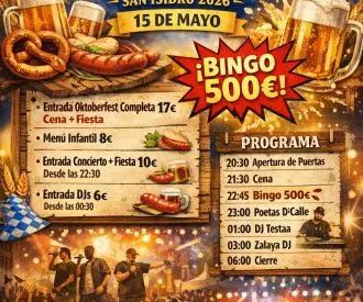 Oktoberfest Ainzón – san Isidro
