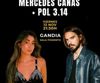 Mercedes Cañas + Pol 3.14. Gandiautor'26