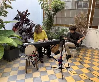 Daniela Cesario y Popi Paszkowski