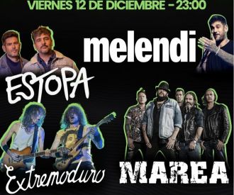 Extremoduro, Melendi, Estopa, Marea - Tributos