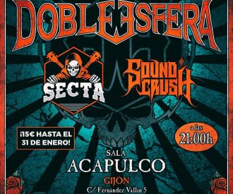 Doble esfera + secta + Soundcrush