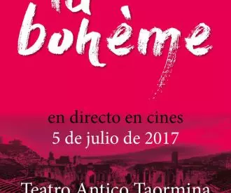 La boheme (en directe Festival de Taormina)