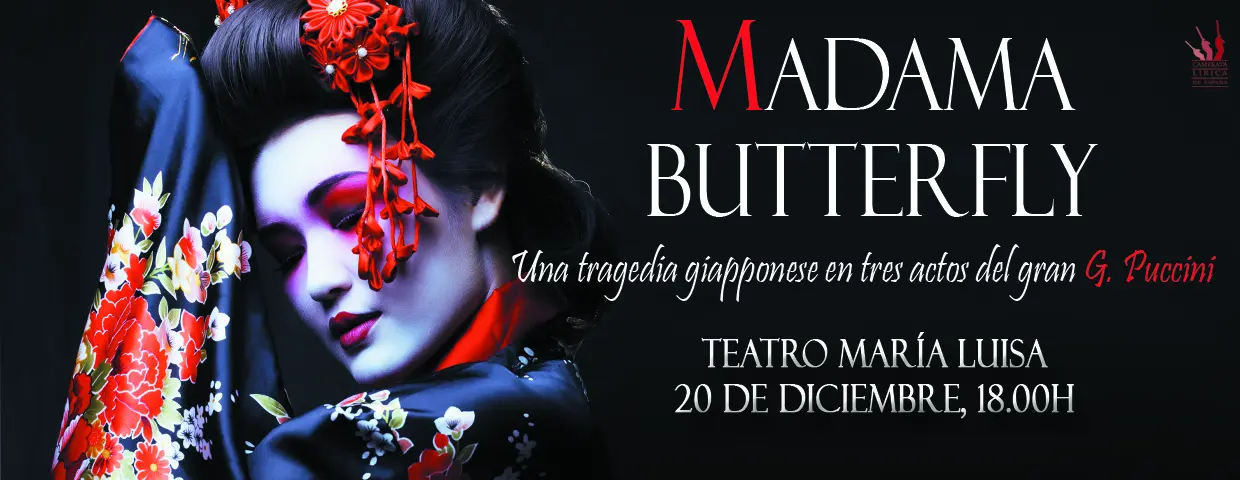 Entradas para Madama Butterfly - Teatro María Luisa en Mérida