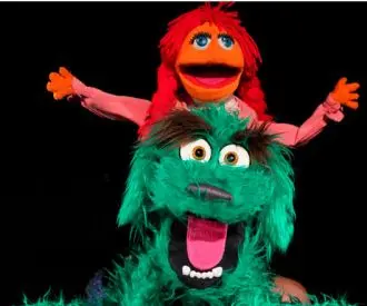 ¡Guau! El perro verde